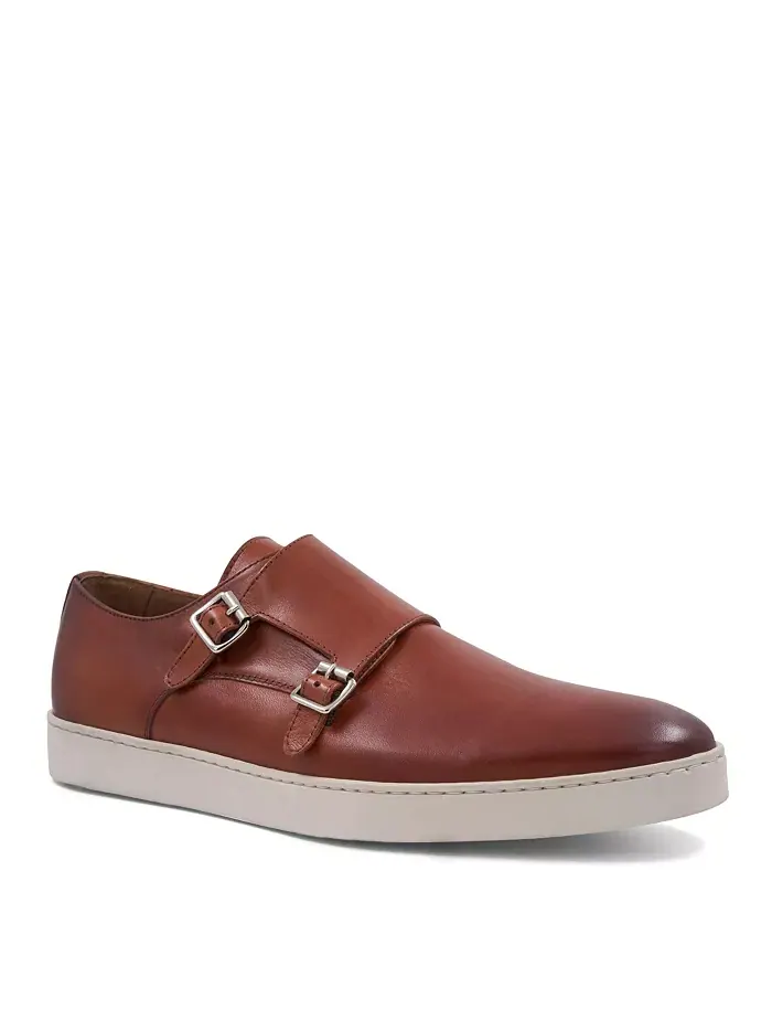 Мужские лоферы Palestro Slip On Bruno Magli — изображение 1 из 6, коричневый