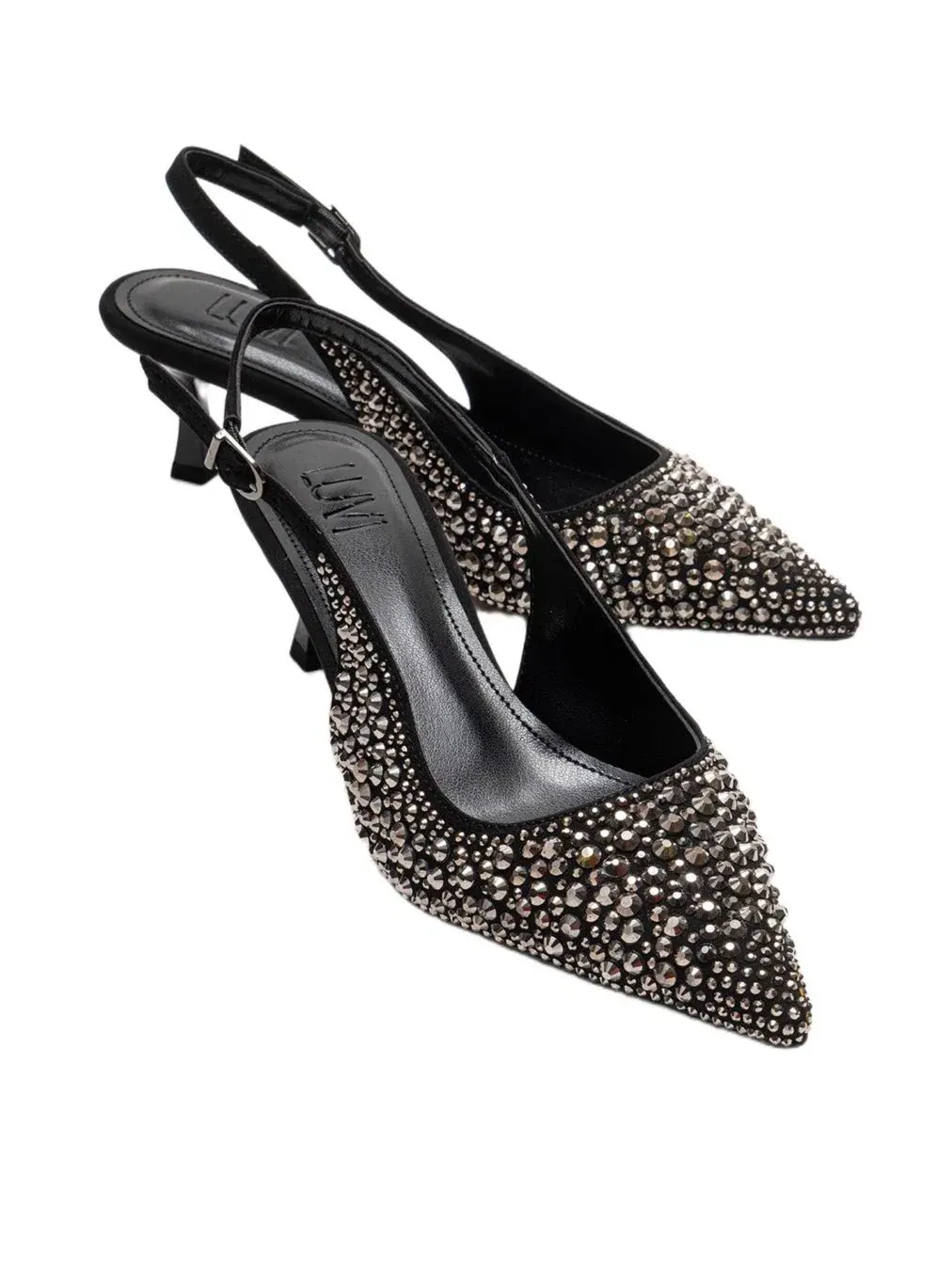 Туфли-лодочки Thea Slingback Pointed Toe Pump Prologue Shoes — изображение 2 из 6, черный