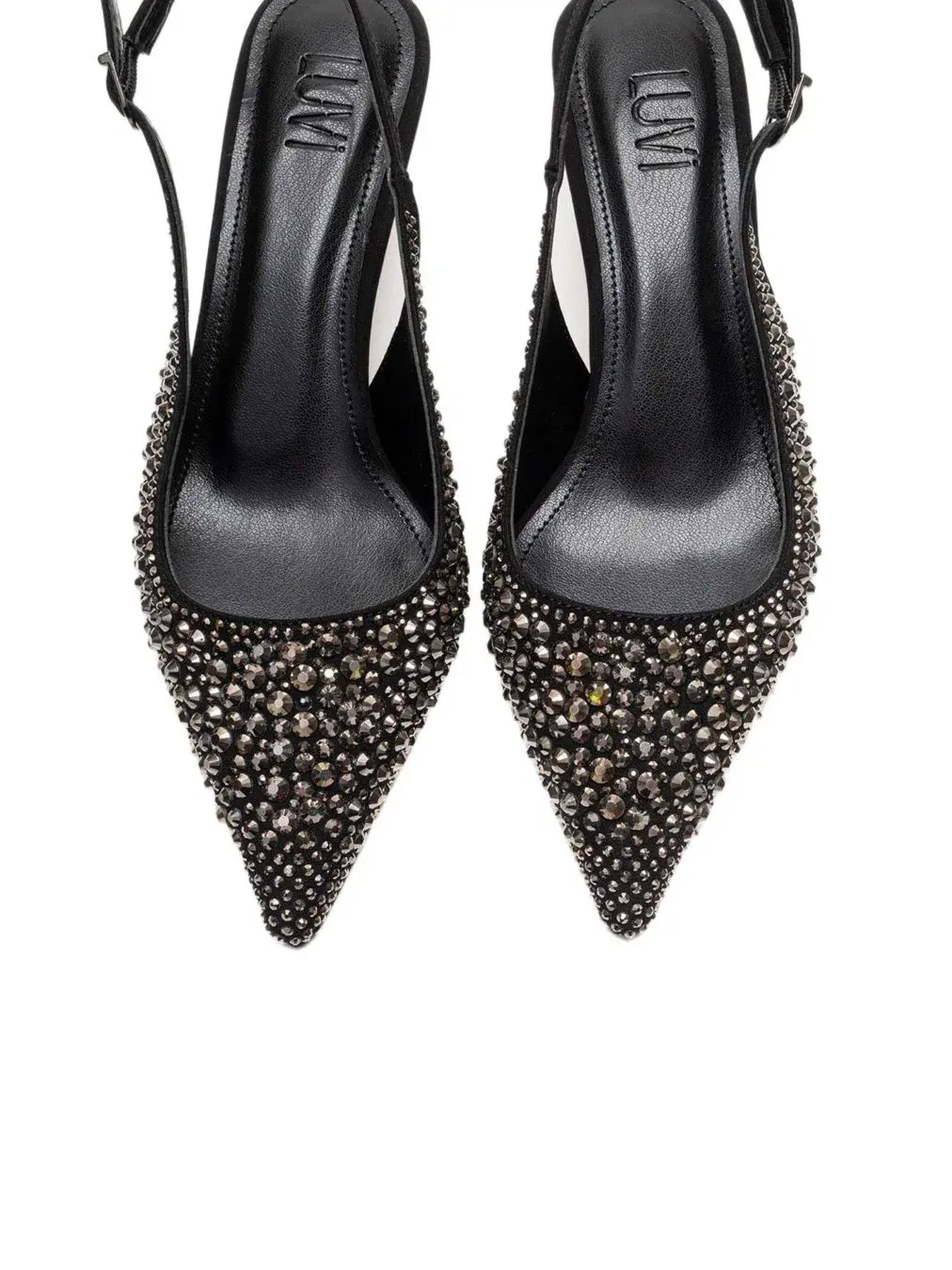 Туфли-лодочки Thea Slingback Pointed Toe Pump Prologue Shoes — изображение 3 из 6, черный