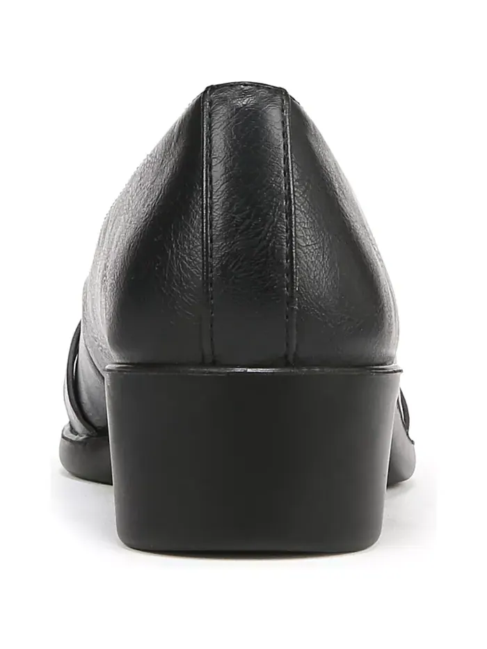 Женские балетки Jorie Low Wedge на низком клине LifeStride — изображение 3 из 5, черный