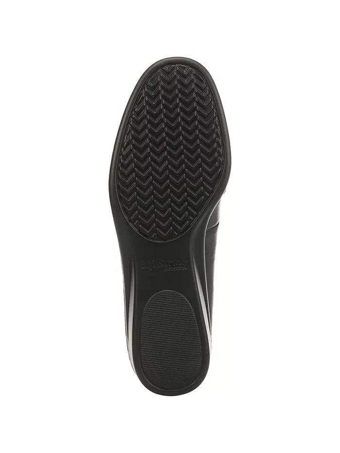 Женские балетки Jorie Low Wedge на низком клине LifeStride — изображение 5 из 5, черный