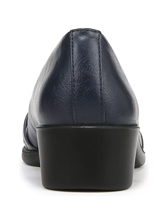 Женские балетки Jorie Low Wedge на низком клине LifeStride — изображение 3 из 5, темно-синий