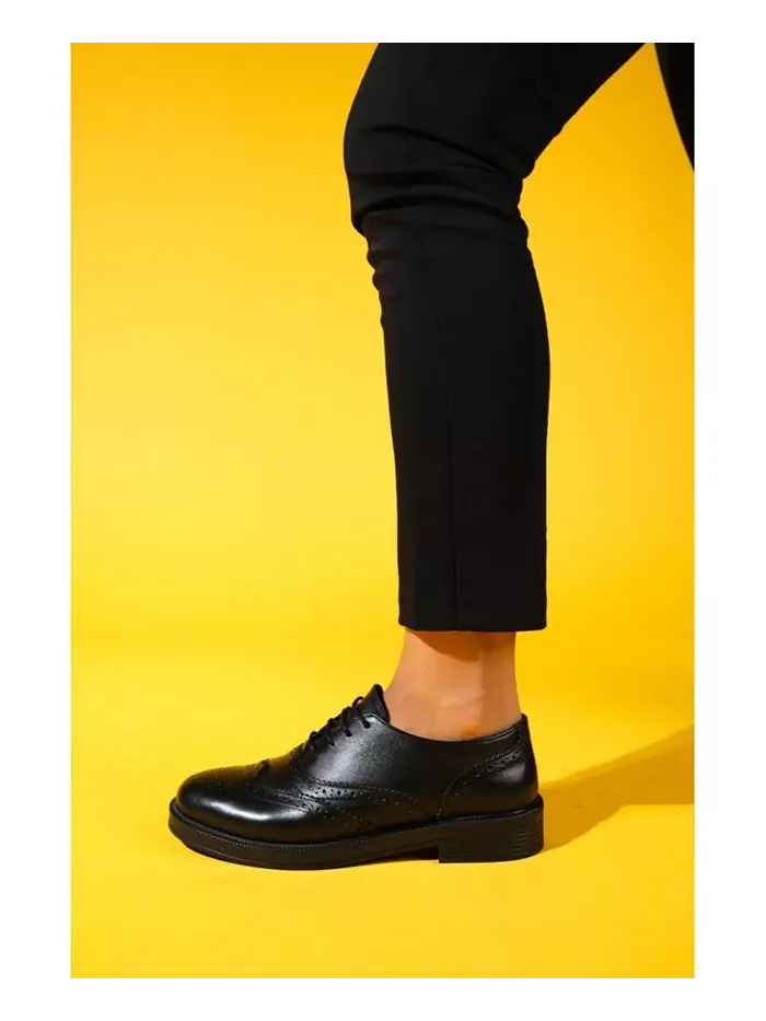 Avra Leather Oxford (женские) Forever & Always Shoes — изображение 5 из 6, черный