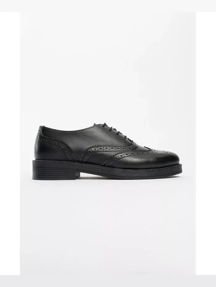 Avra Leather Oxford (женские) Forever & Always Shoes — изображение 6 из 6, черный