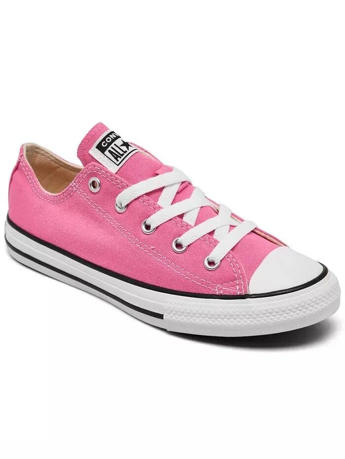 Оригинальные кроссовки Chuck Taylor для маленьких детей от Finish Line Converse — изображение 1 из 11, розовый