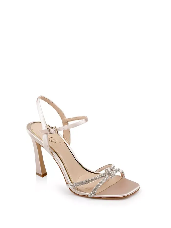Женские вечерние сандалии Madison Knot Jewel Badgley Mischka