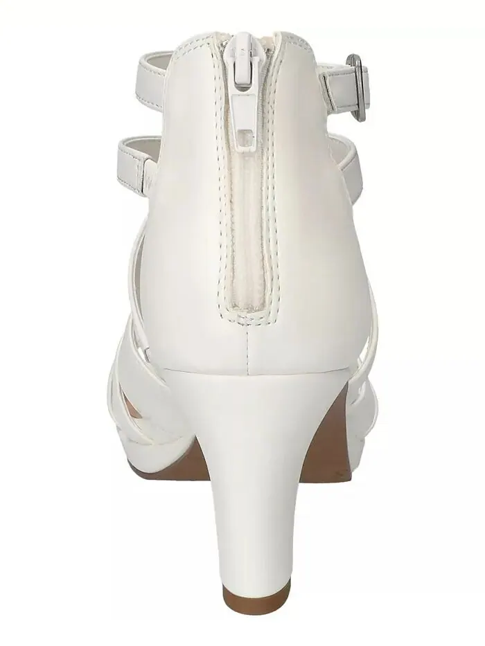 Женские сандалии Crissa Buckle Dress Easy Street — изображение 3 из 7, белый