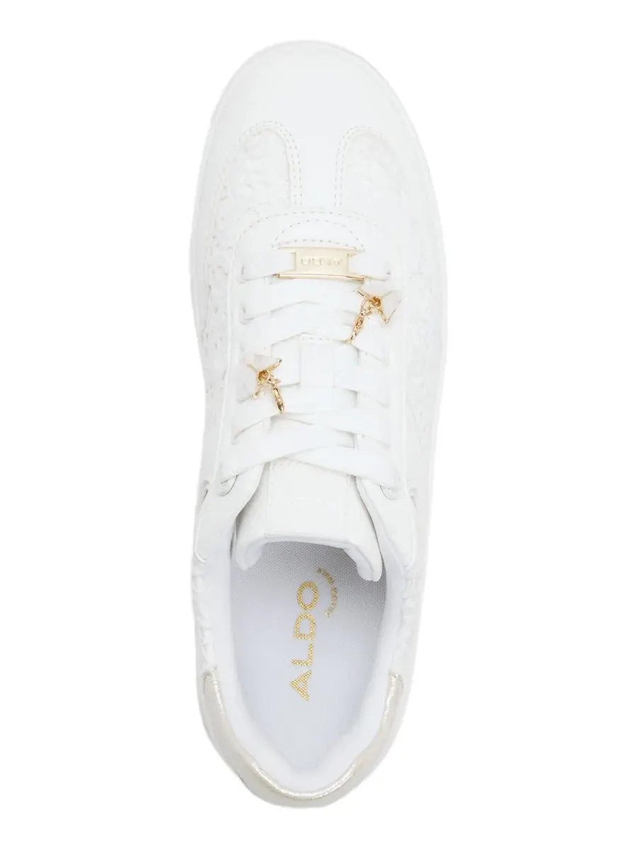 Женские низкие кроссовки Erilg на шнуровке ALDO — изображение 4 из 5, белый