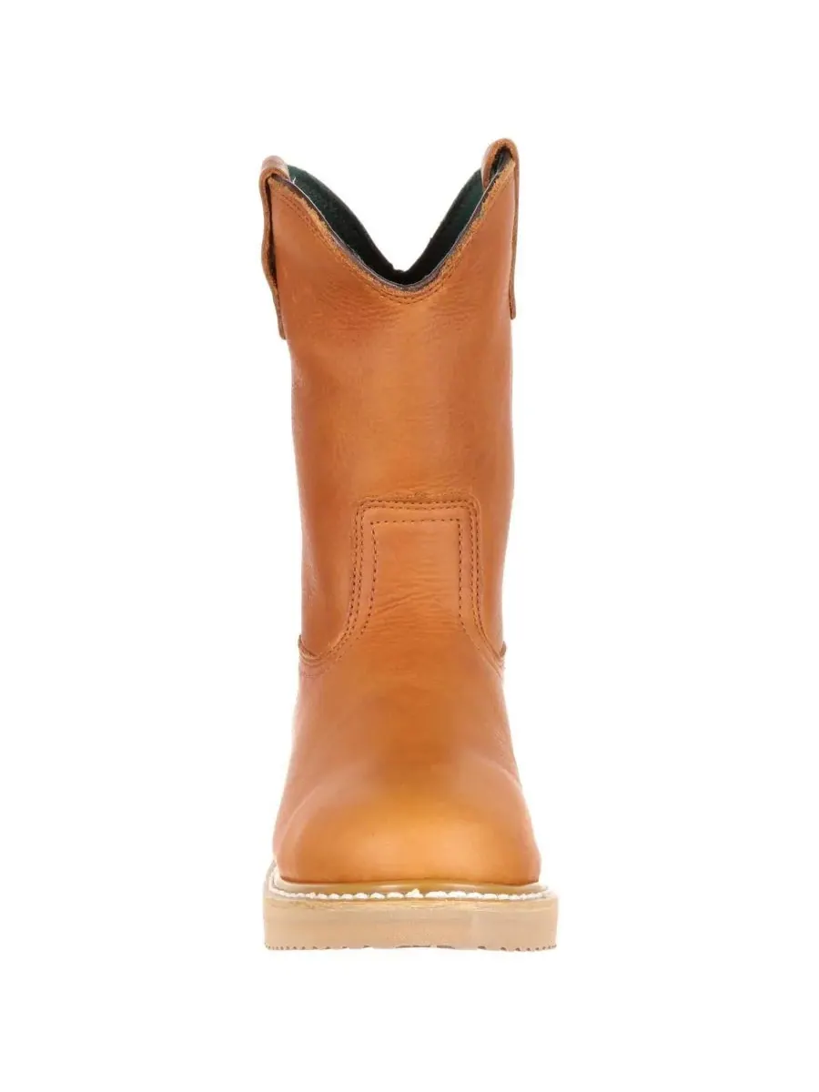 Men's Wedge Work Wellington GEORGIA BOOT, barracuda золото — изображение 2 из 7, золотистый