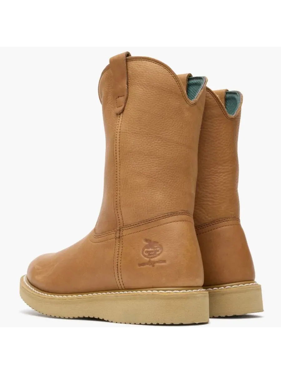 Men's Wedge Work Wellington GEORGIA BOOT, barracuda золото — изображение 4 из 7, золотистый