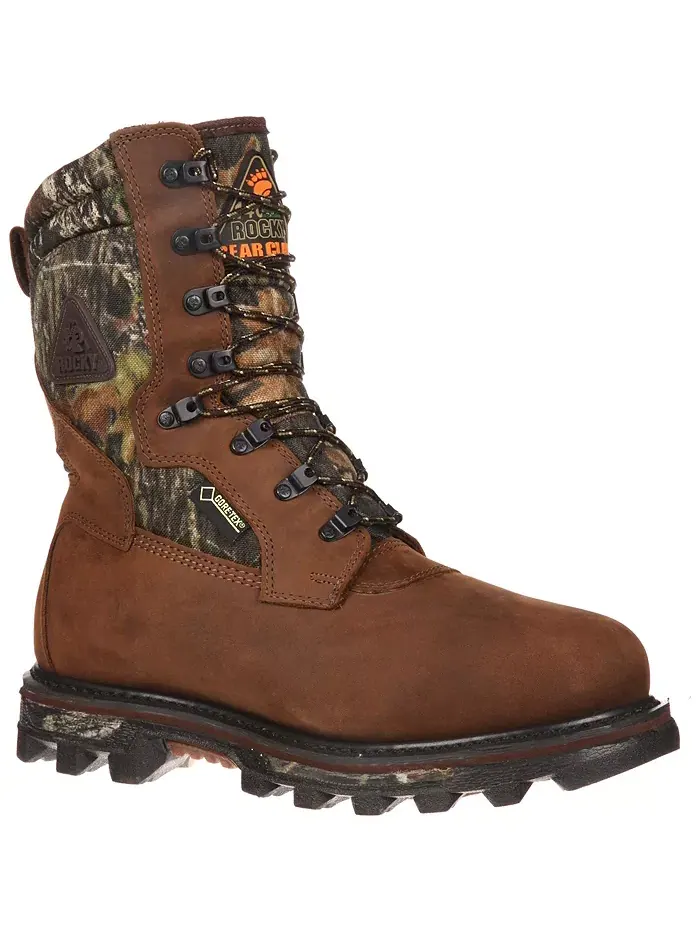 Водонепроницаемые камуфляжные ботинки Arctic BearClaw GORE-TEX 1400G с утеплителем ROCKY