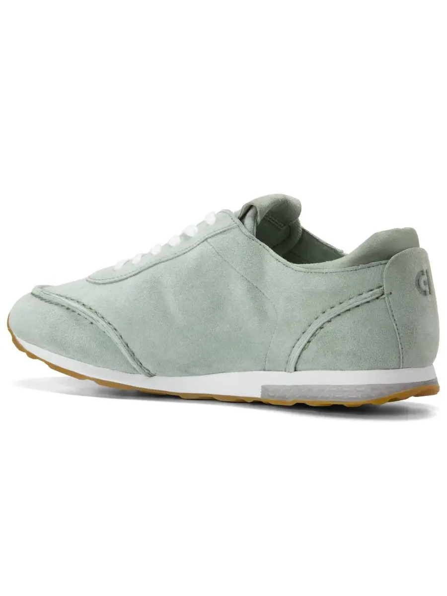Женские беговые кроссовки Energyweave на шнуровке Cole Haan, Lily Pad Suede/Satin — изображение 5 из 5