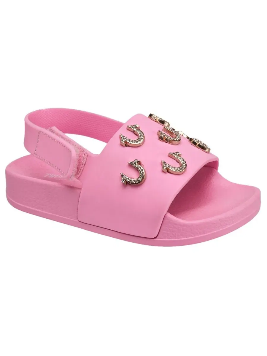 Сандалии с блестящим логотипом Kash Bling Horseshoe True Religion