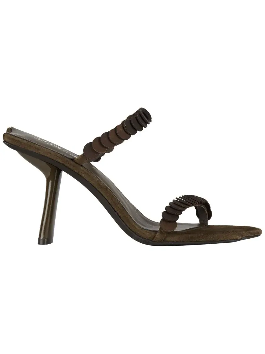 Женские сандалии-слипоны Ayanna с декором Jeffrey Campbell — изображение 2 из 5, коричневый