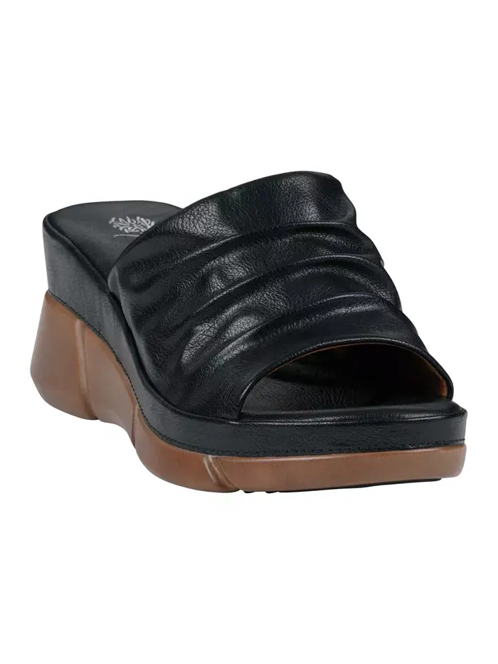 Женские сандалии-слипоны Nora на платформе GC Shoes — изображение 1 из 5, черный
