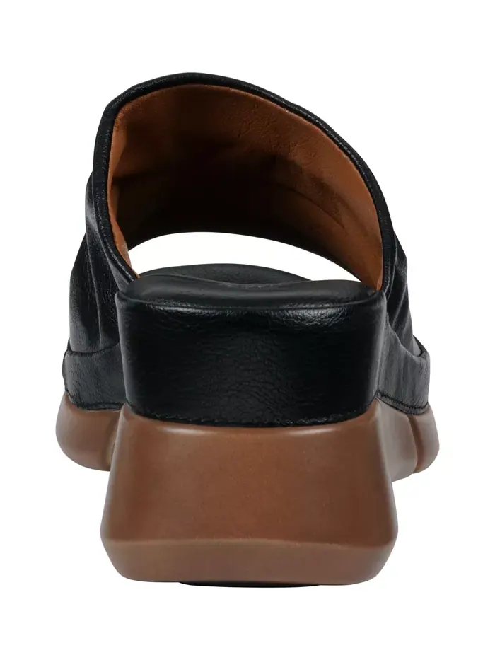 Женские сандалии-слипоны Nora на платформе GC Shoes — изображение 3 из 5, черный