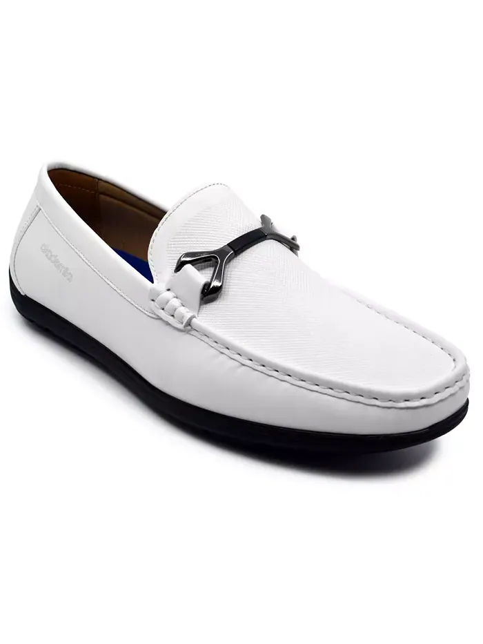 Мужские удобные лоферы Ogden Slip On Akademiks — изображение 1 из 7, белый