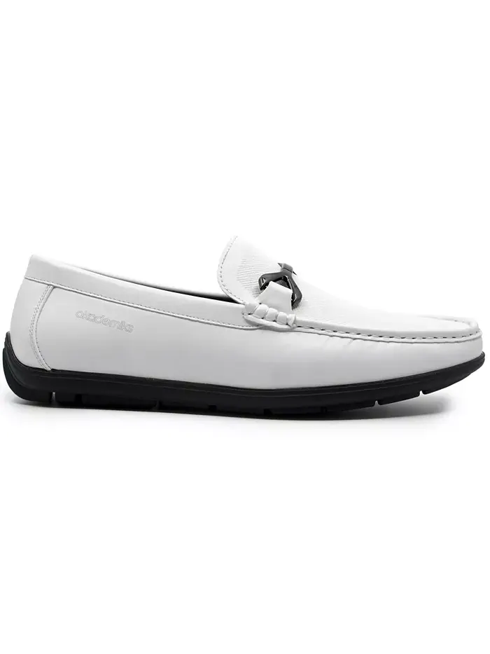 Мужские удобные лоферы Ogden Slip On Akademiks — изображение 2 из 7, белый