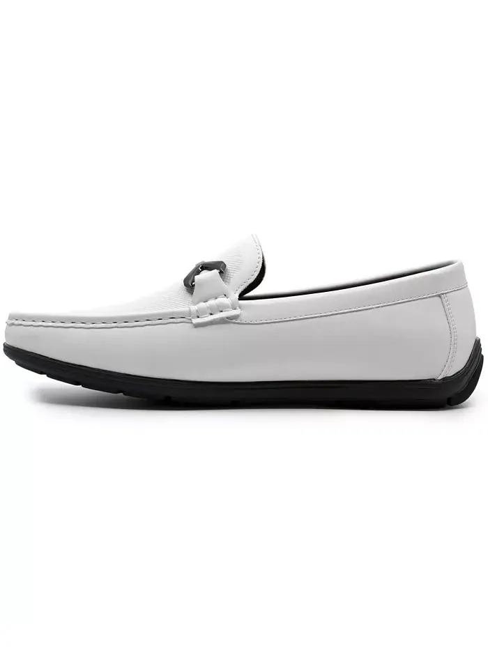 Мужские удобные лоферы Ogden Slip On Akademiks — изображение 7 из 7, белый