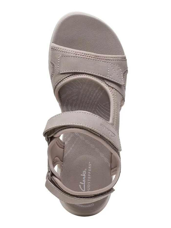 Сандалии женские Clarks Cloudsteppers Mira Bay, спортивные, с ремешками — изображение 4 из 7, серый