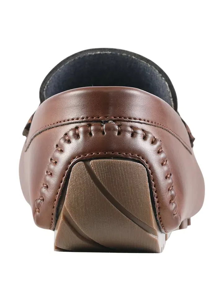 Мужские лоферы Attle Moc Toe для вождения Tommy Hilfiger — изображение 5 из 5, коричневый