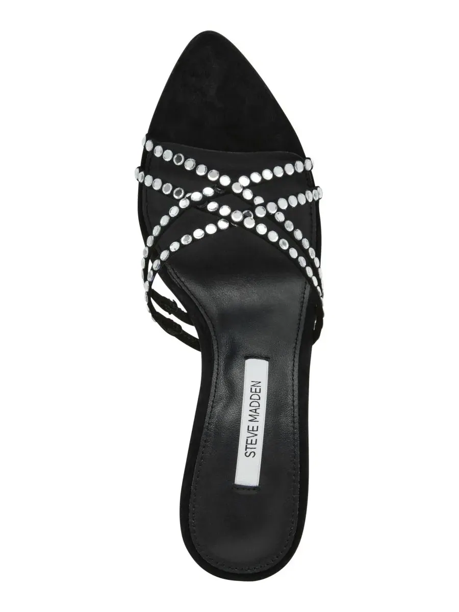 Женские сандалии Somers с ремешками без шнурков Steve Madden — изображение 4 из 6, черный
