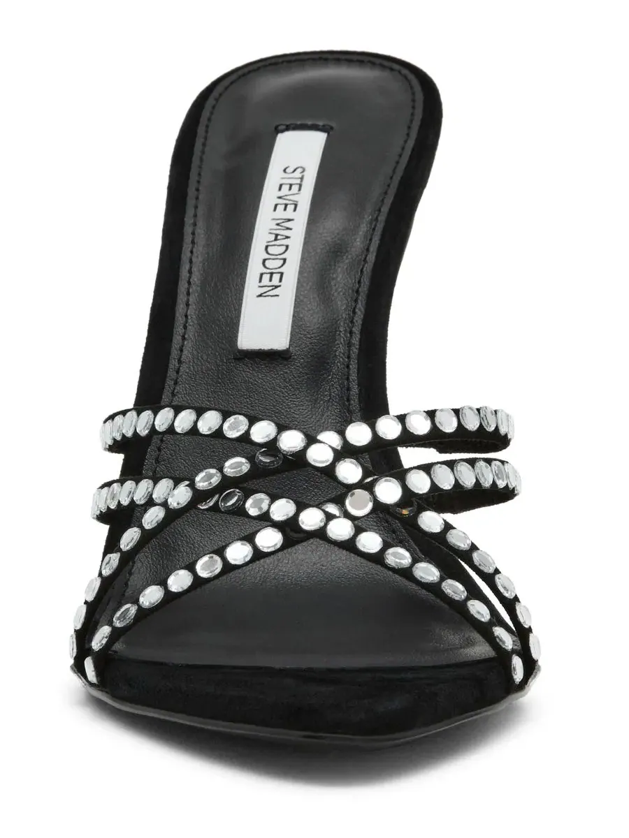 Женские сандалии Somers с ремешками без шнурков Steve Madden — изображение 6 из 6, черный