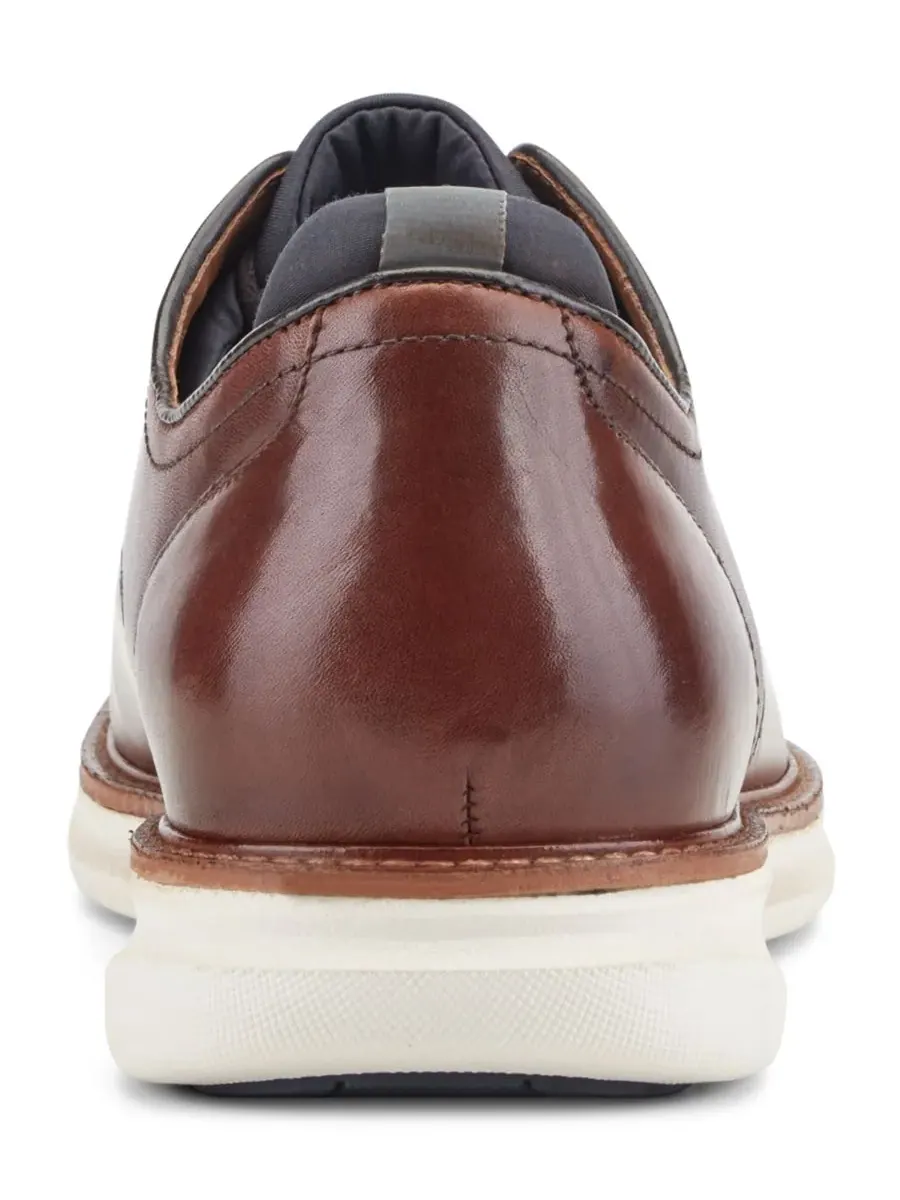 Мужские оксфордские туфли Luke на шнуровке Kenneth Cole New York — изображение 3 из 5, коричневый