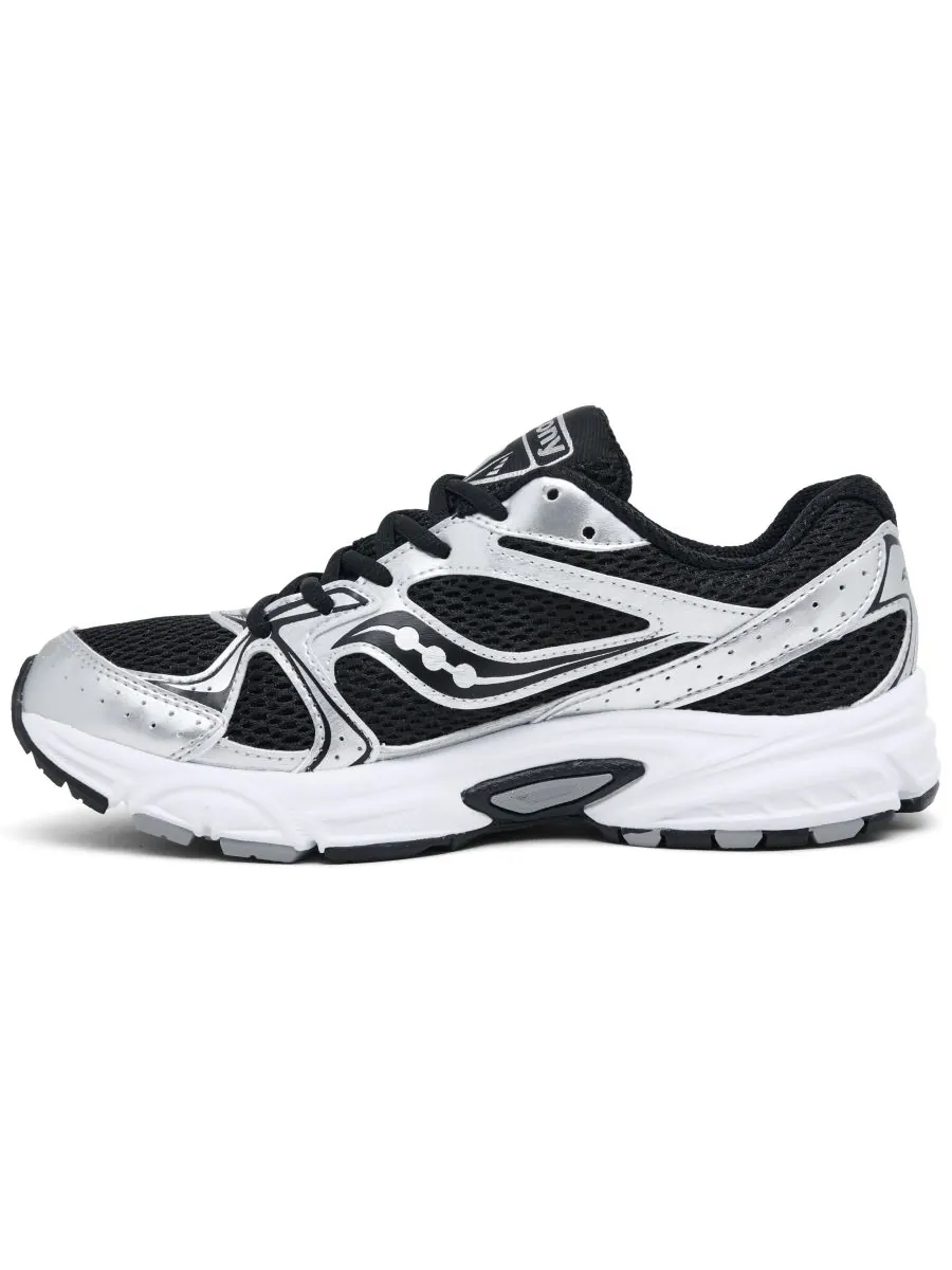 Женские повседневные кроссовки Ride Millennium от Finish Line Saucony — изображение 2 из 6, черный серебристый