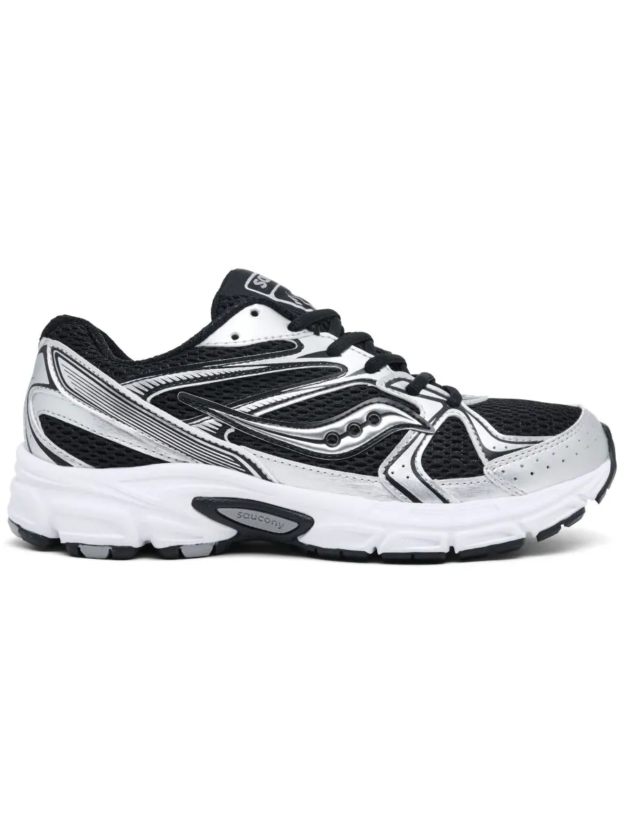 Женские повседневные кроссовки Ride Millennium от Finish Line Saucony — изображение 3 из 6, черный серебристый