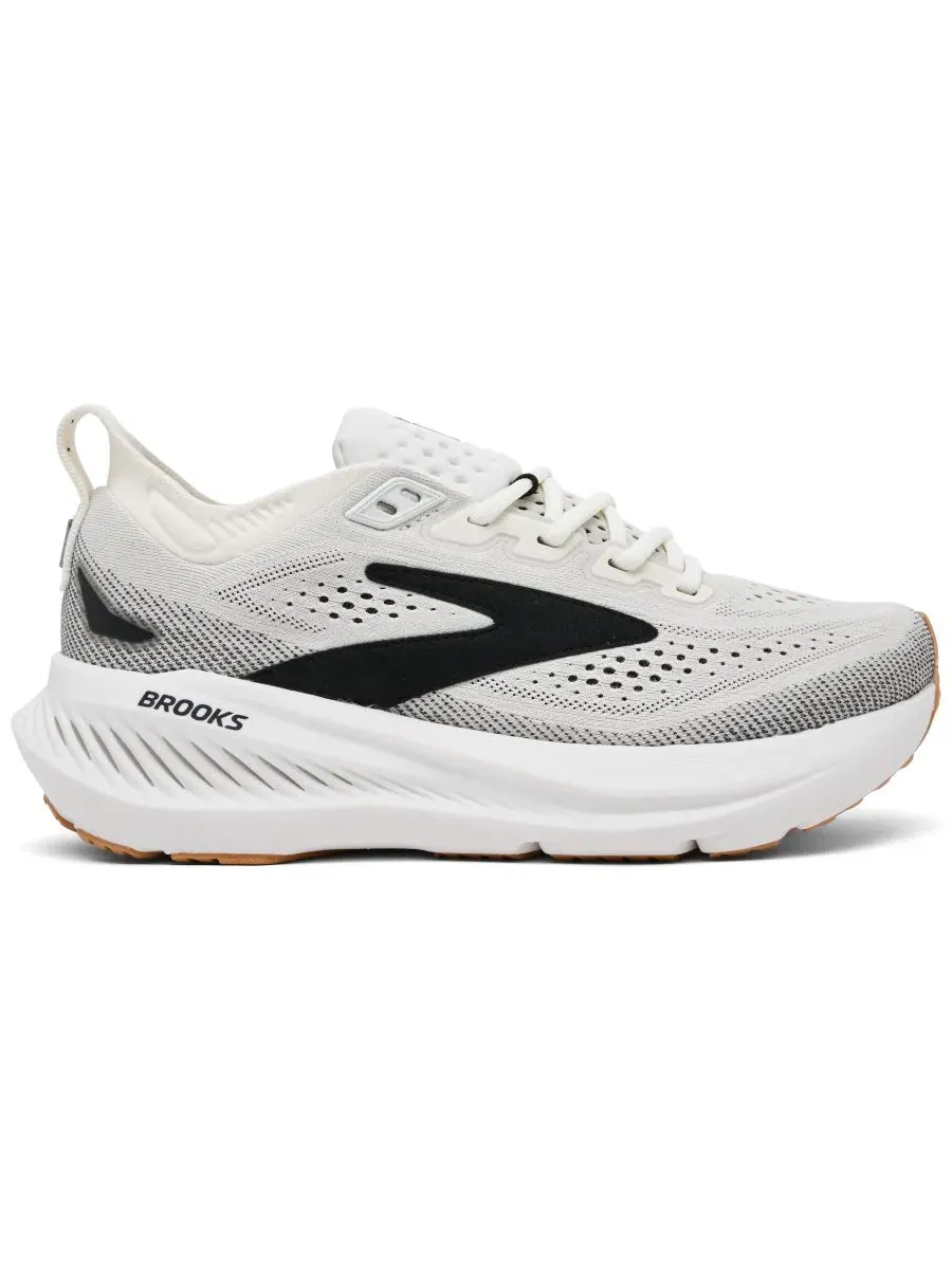 Кроссовки для бега Brooks Glycerin 23 — изображение 2 из 6, белый черный