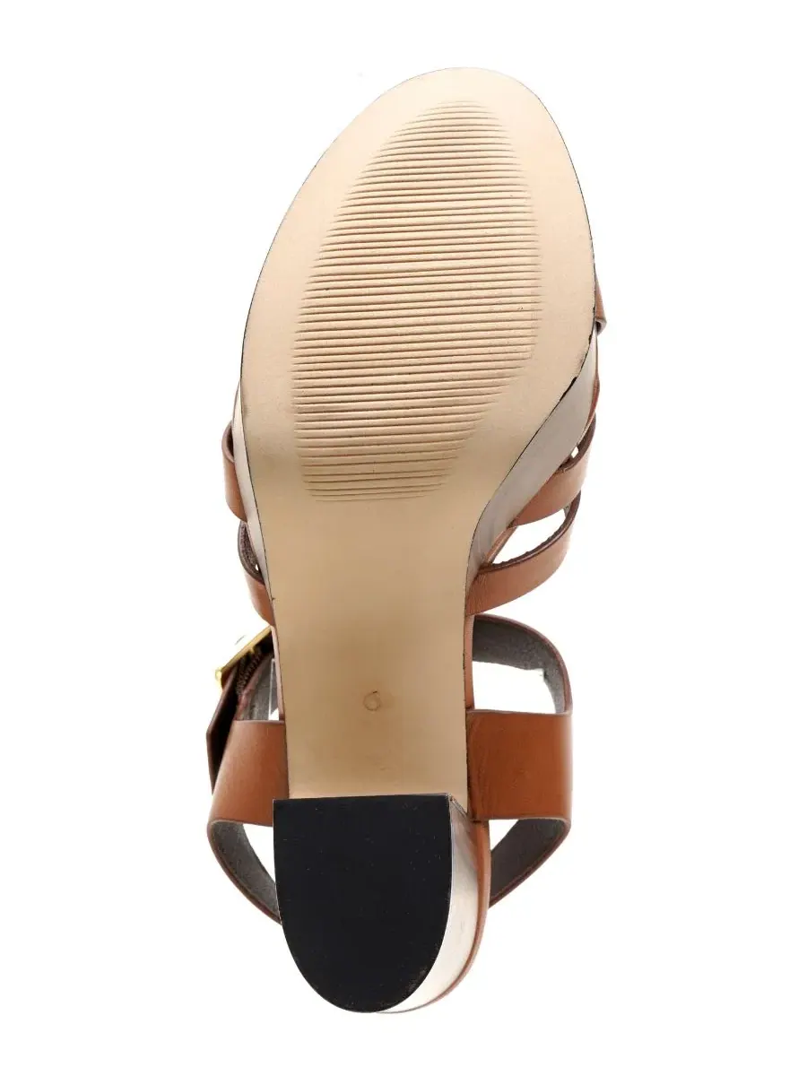 Босоножки-платформа на каблуке Lotus Kenneth Cole New York, Luggage Leather — изображение 5 из 8