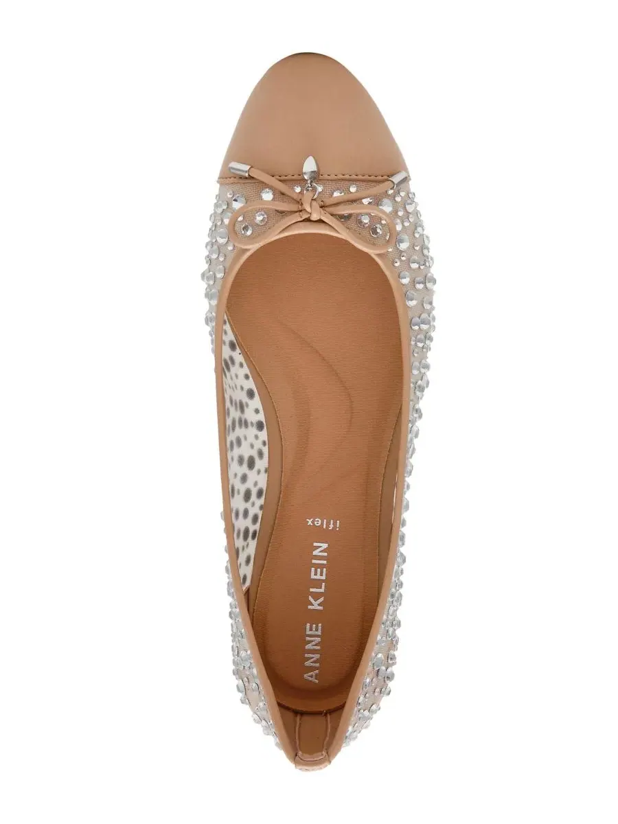 Балетки с бантом, модель Luci Anne Klein — изображение 4 из 9, прозрачный