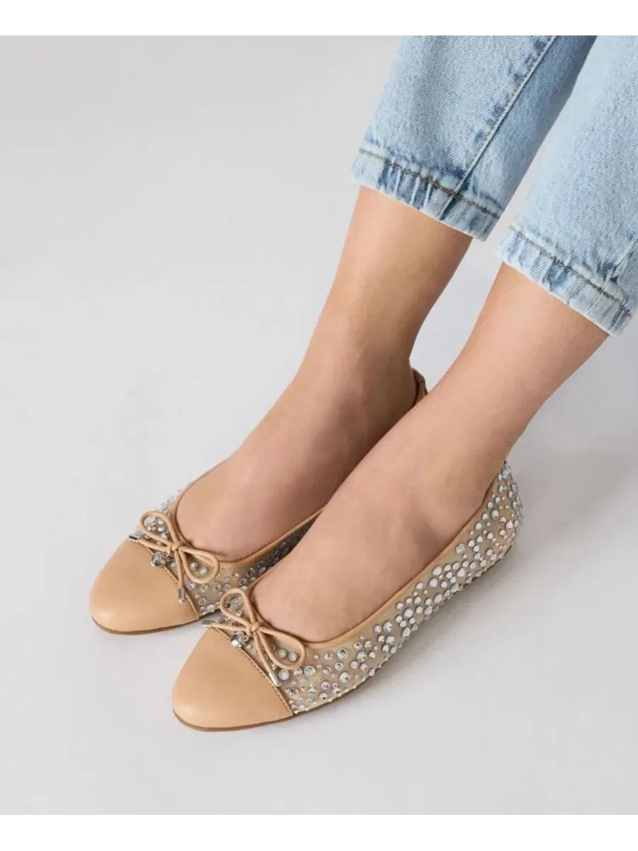 Балетки с бантом, модель Luci Anne Klein — изображение 8 из 9, прозрачный
