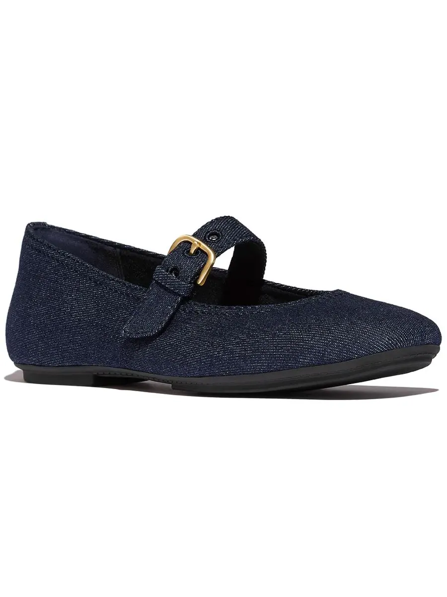 Женские джинсовые балетки Delicato Mary Jane FitFlop