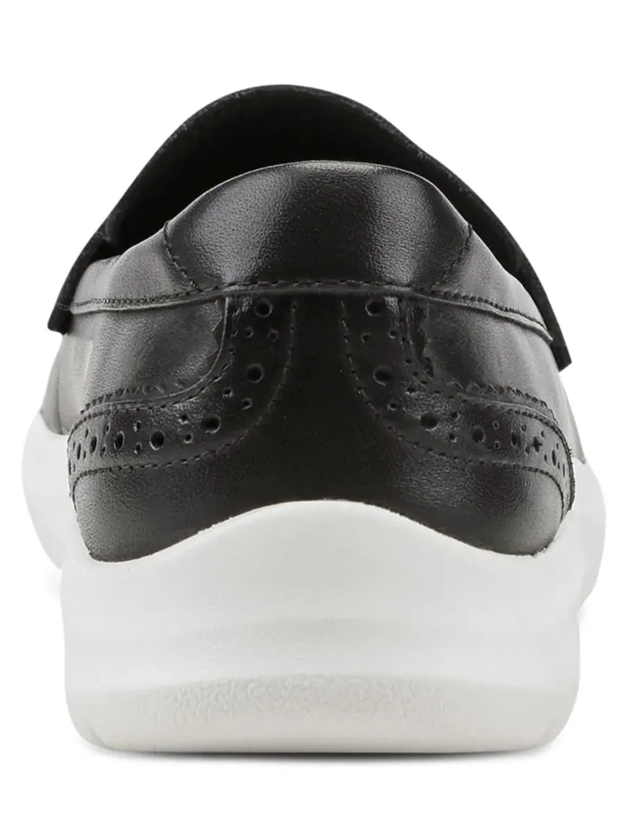 Женские лоферы Ryla eFlex Slip-On Penny Loafers Easy Spirit — изображение 3 из 5, черный