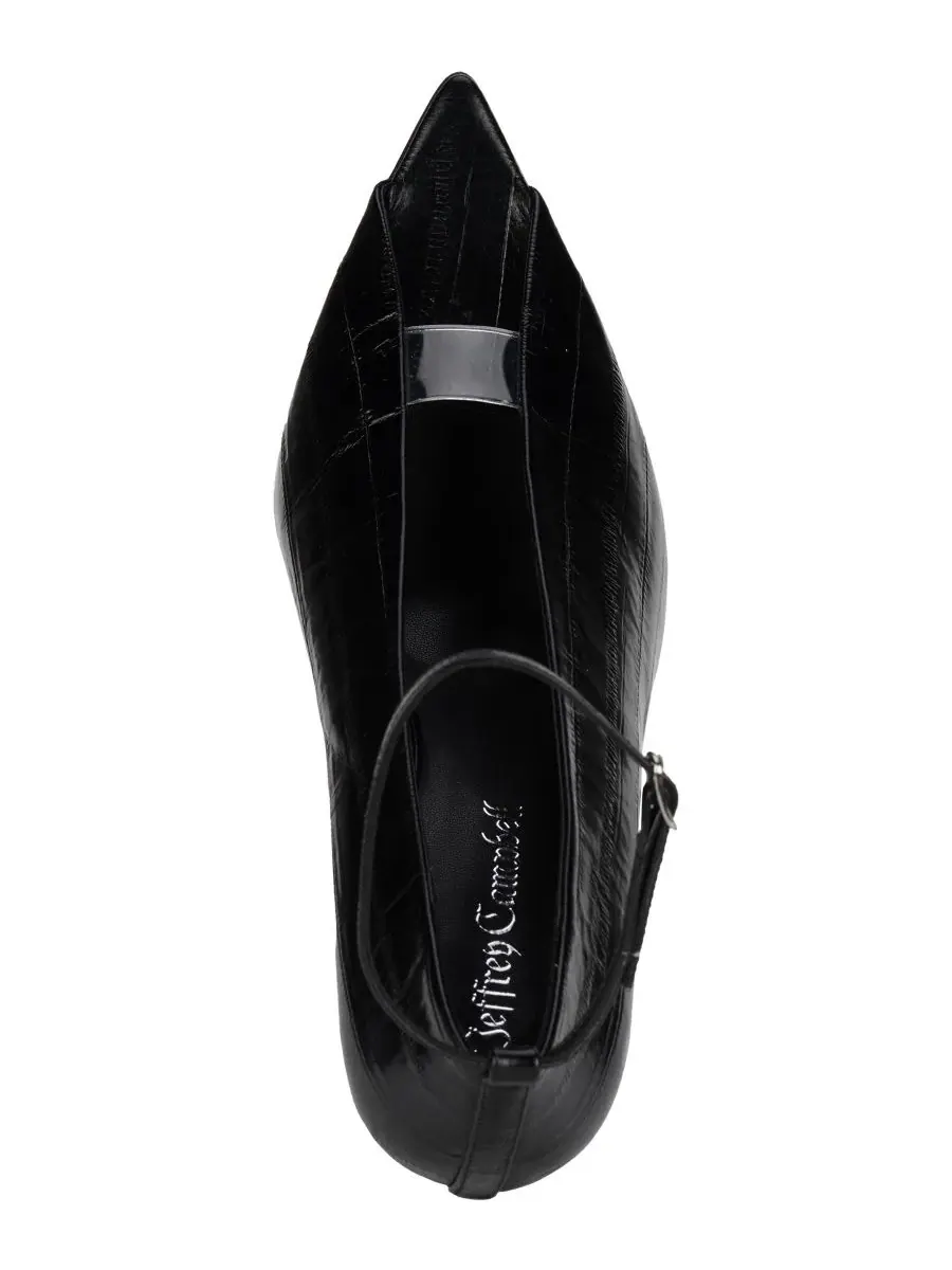Женские туфли-лодочки Inherit с острым носком Jeffrey Campbell — изображение 4 из 5, черный