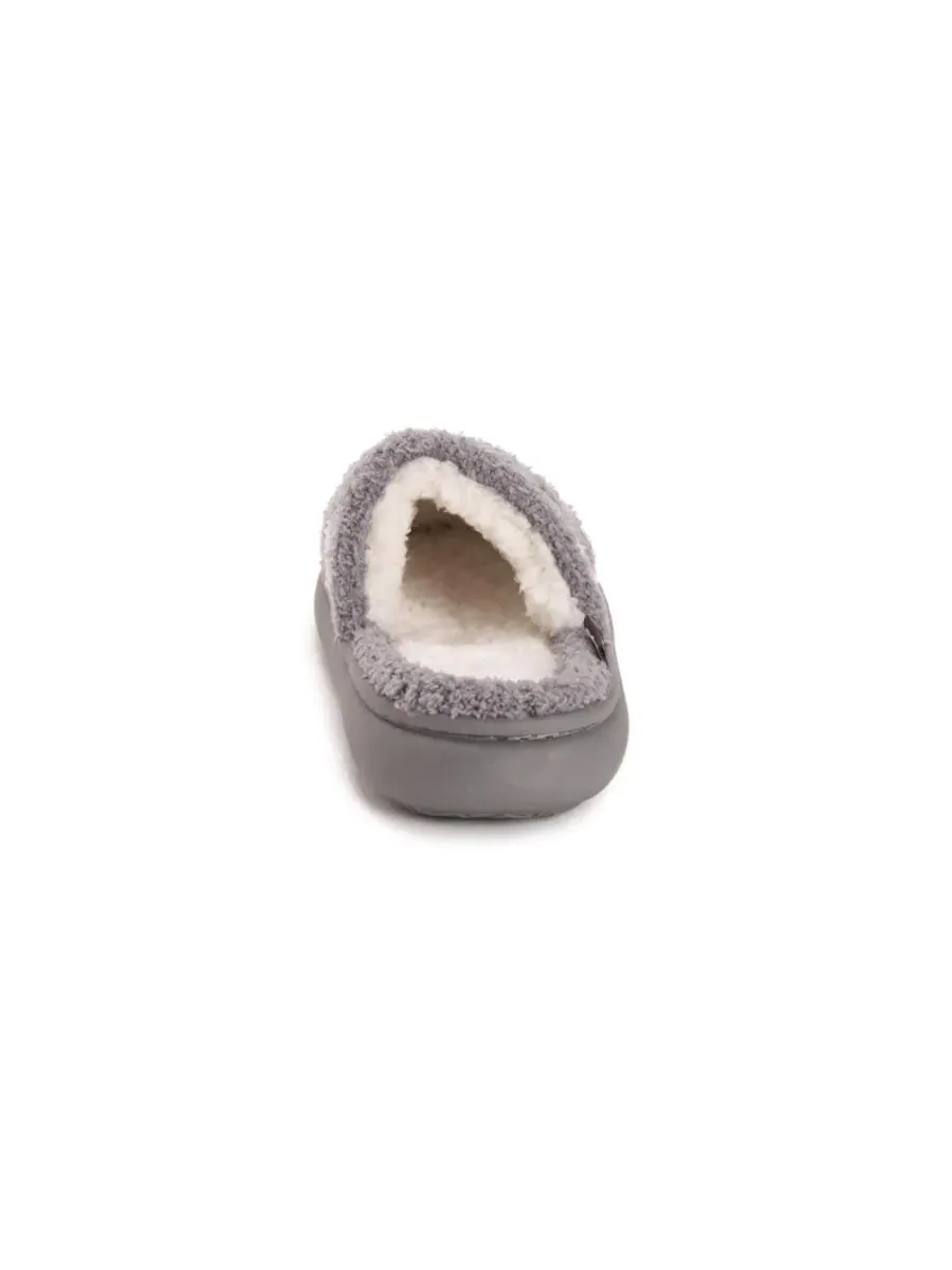 Женские сандалии Cori Cozy Scuff Muk Luks — изображение 2 из 6, серый розовый