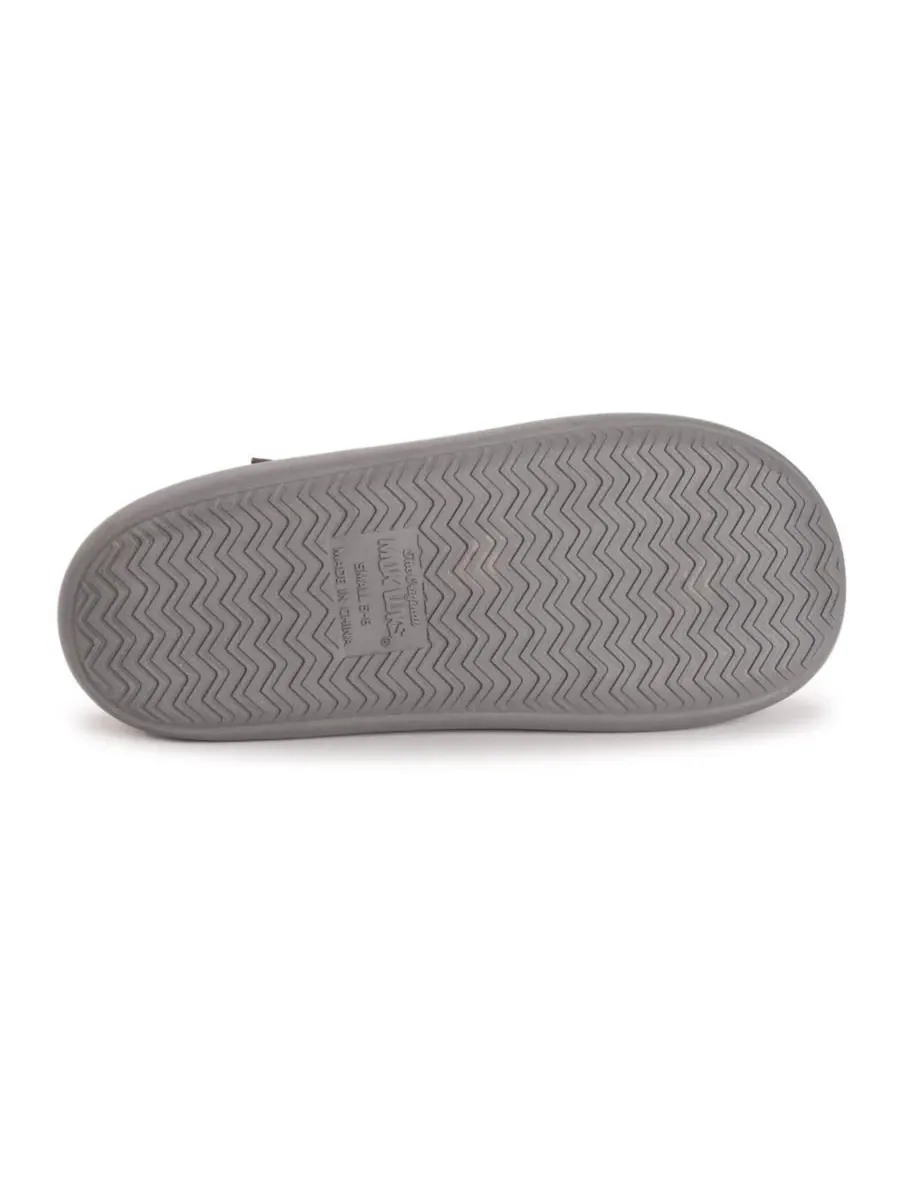 Женские сандалии Cori Cozy Scuff Muk Luks — изображение 3 из 6, серый розовый