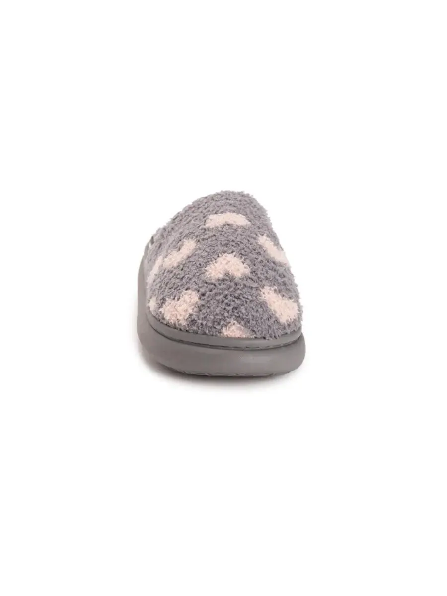 Женские сандалии Cori Cozy Scuff Muk Luks — изображение 4 из 6, серый розовый