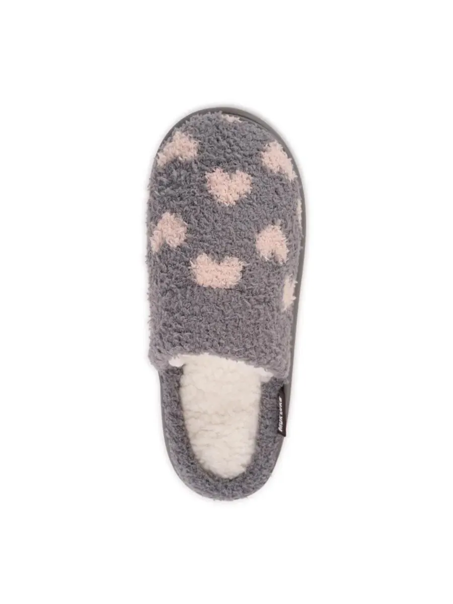 Женские сандалии Cori Cozy Scuff Muk Luks — изображение 6 из 6, серый розовый