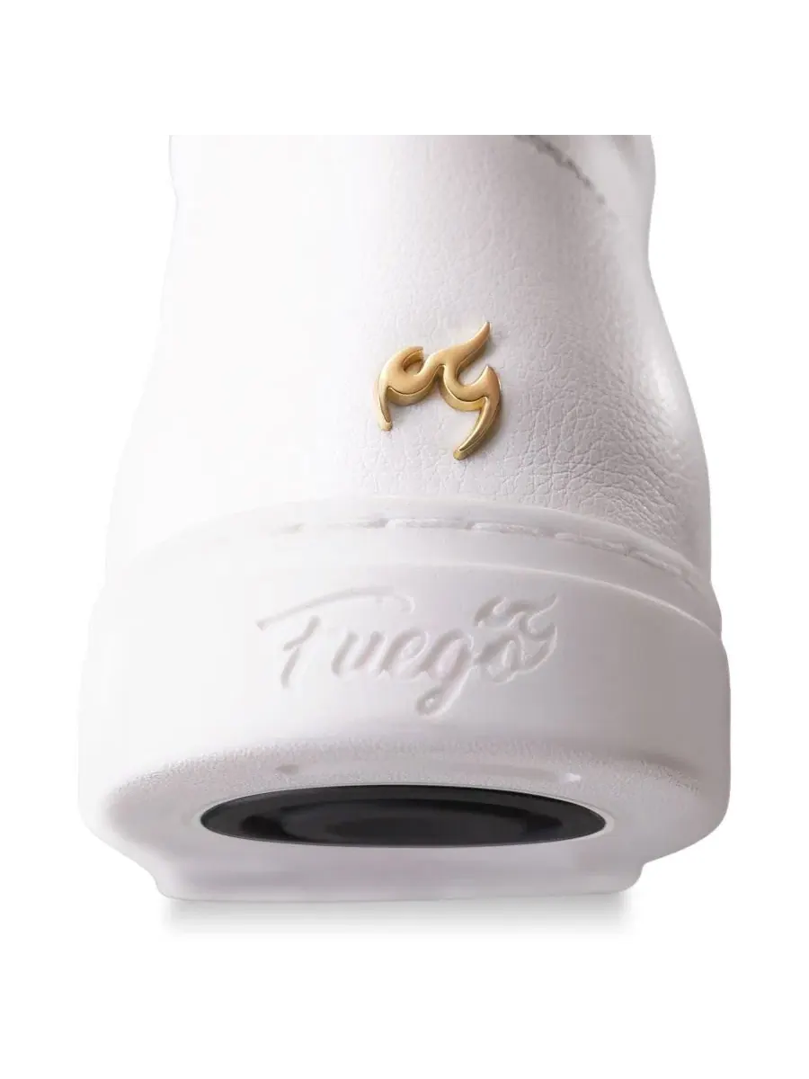 Кроссовки высокие белые женские Fuego — изображение 8 из 9, белый