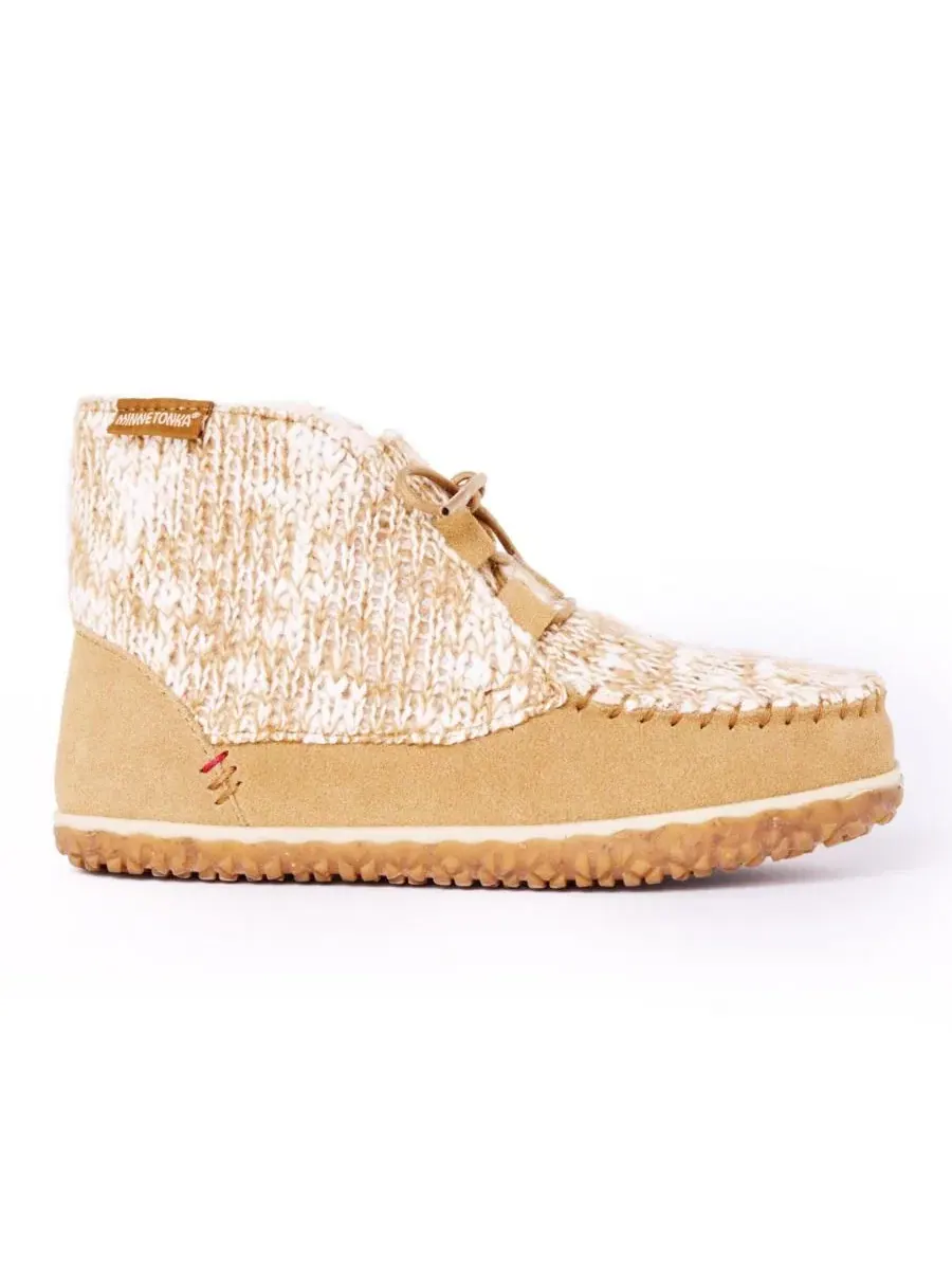Женские слиппер-ботинки Torrey на шнуровке Minnetonka, Cinnamon Knit — изображение 5 из 7