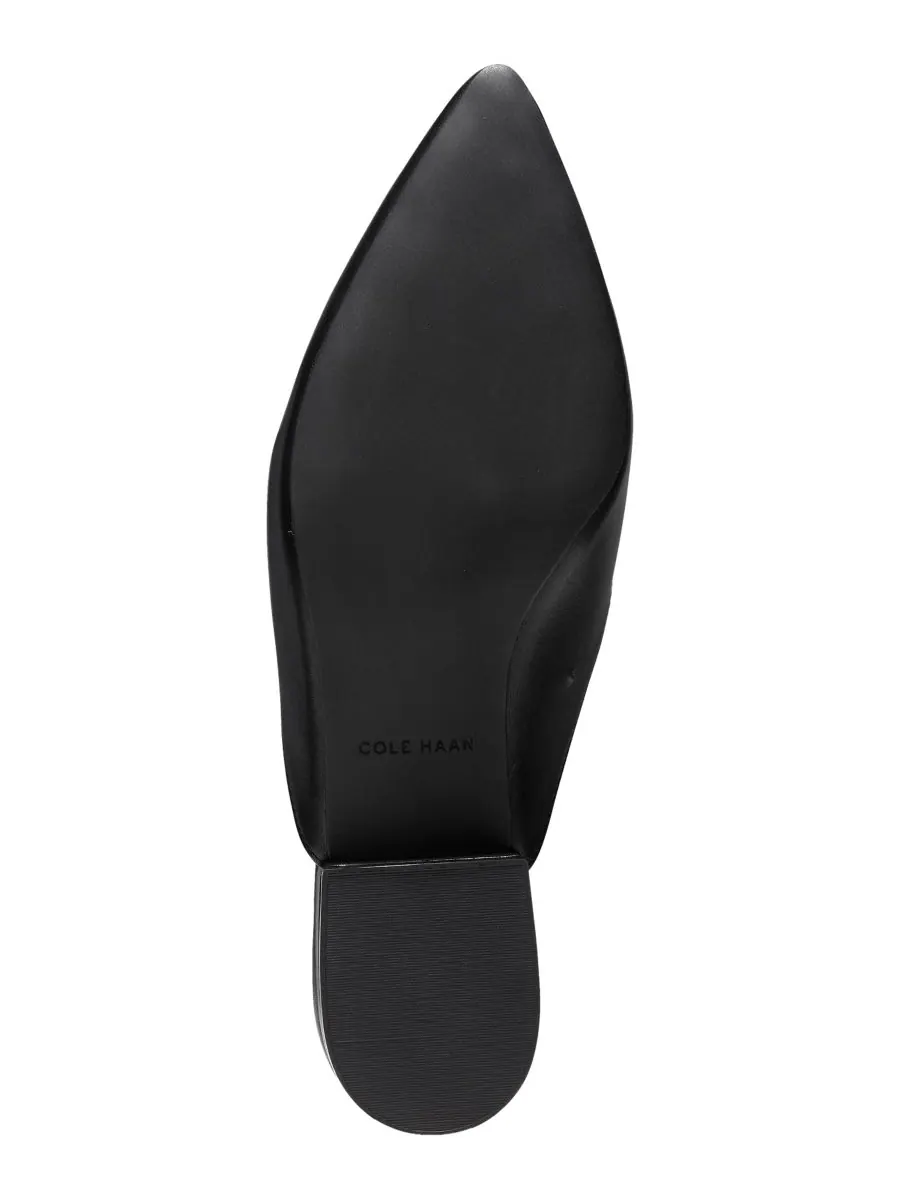 Женские кожаные мюли Piper с острым носком Cole Haan — изображение 5 из 5, черный