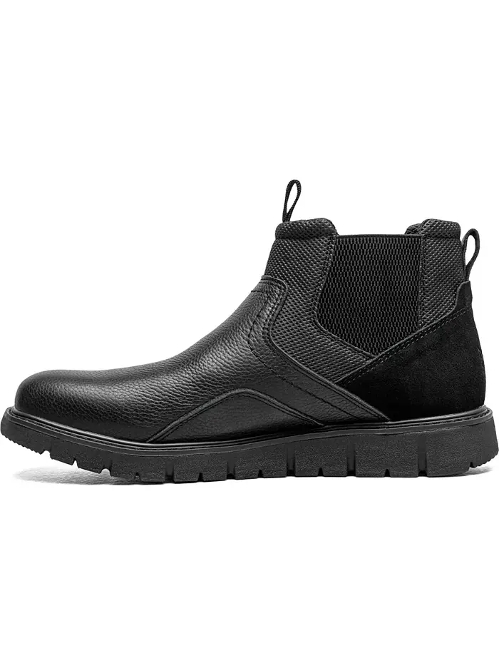 Мужские ботинки Chelsea Karnak Plain Toe Nunn Bush — изображение 5 из 7, черный