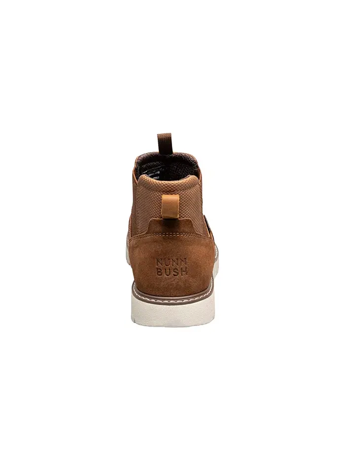 Мужские ботинки Chelsea Karnak Plain Toe Nunn Bush — изображение 3 из 7, коричневый