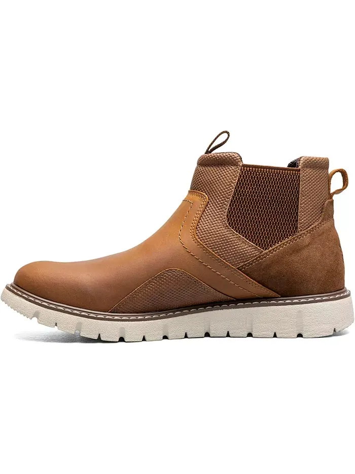 Мужские ботинки Chelsea Karnak Plain Toe Nunn Bush — изображение 5 из 7, коричневый