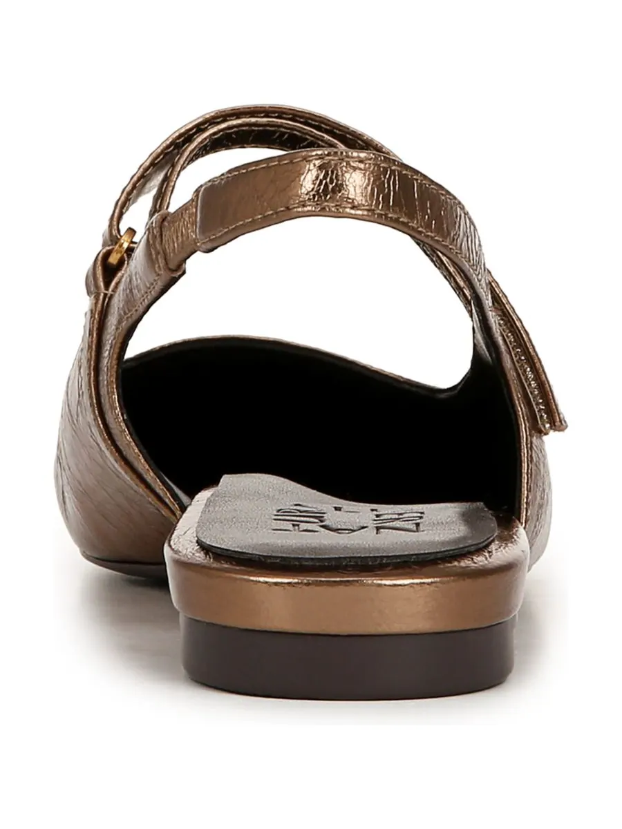 Женские балетки Connie Slingback Mary Jane Naturalizer — изображение 3 из 6, золотистый