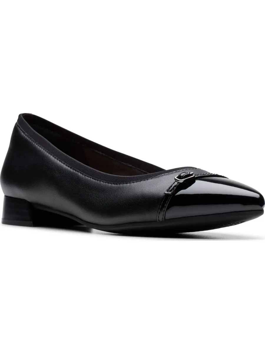 Балетки женские Clarks Natalyn Dusk, без шнурков, острый носок, кожа