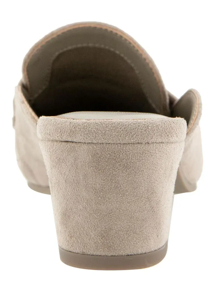 Женские мюли с каблуком Lotus Heeled Penny Loafer Mule Splendid, Ermine — изображение 3 из 5
